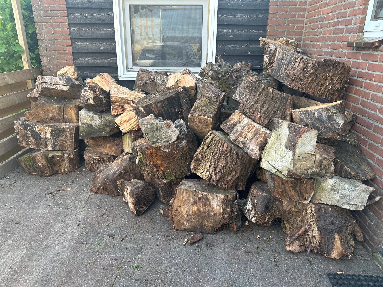 Kachel haardhout, 3 tot 6 m³, Ophalen, Blokken