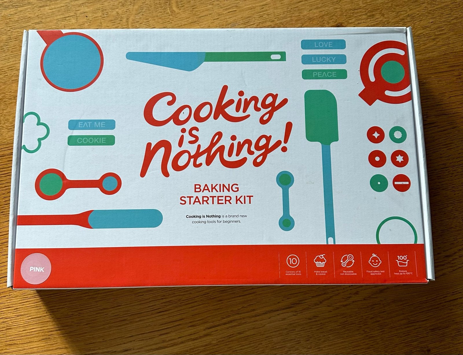 Kinder bakset - 10-delige starterskit, Overige typen, Kunststof, Nieuw, Ophalen of Verzenden