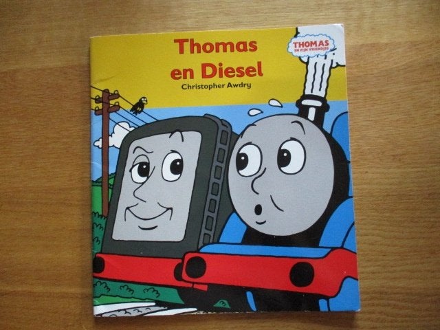 Thomas de Trein boekje Thomas en Diesel  23,5x21,5cm, Boeken, Ophalen of Verzenden, Gelezen, Fictie algemeen