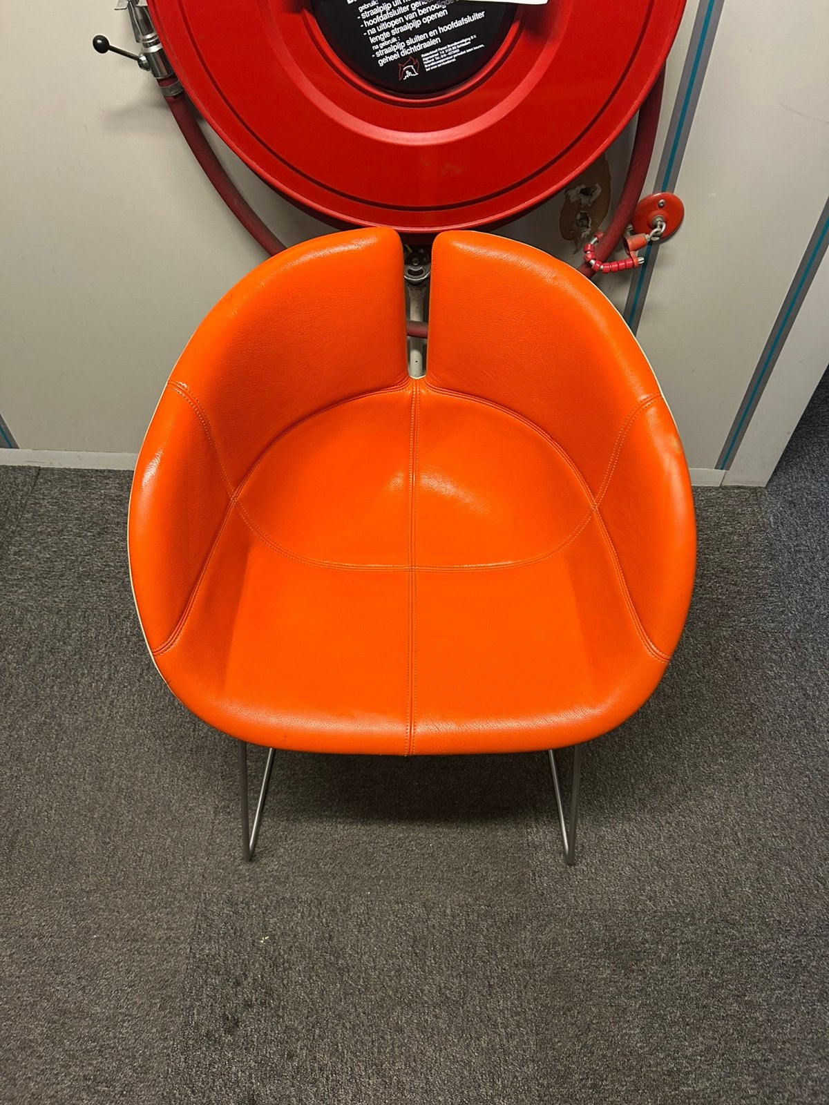 Morosa fjord oranje stoel, Ophalen