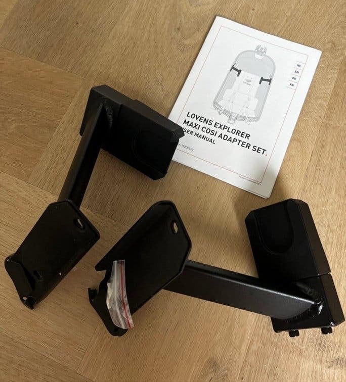 Bakfiets Lovens Explorer maxi cosi adapters, Auto diversen, Ophalen of Verzenden, Nieuw