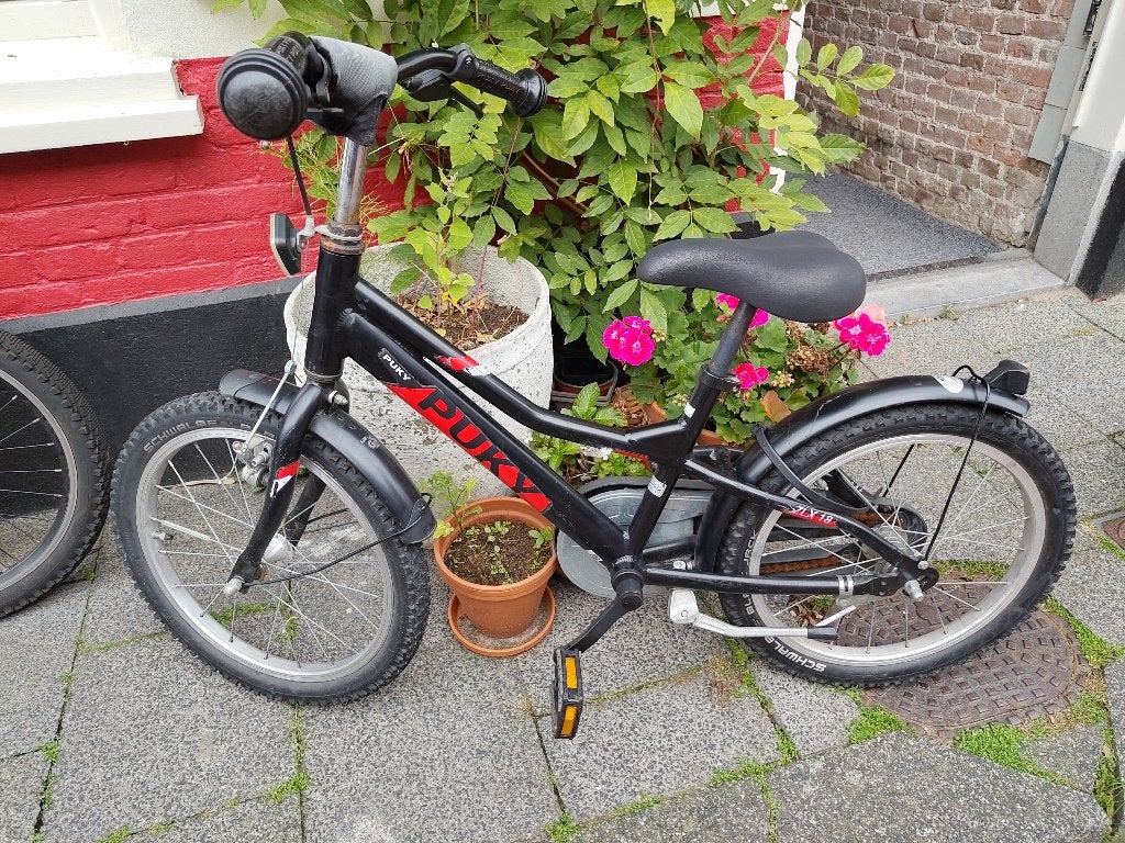 Kinderfiets Puky 18 inch, Ophalen, Terugtraprem, Puky, 16 tot 20 inch
