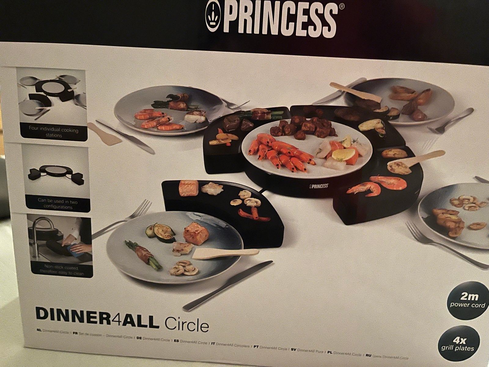Princess Dinner4All Circle Grill - Nieuw in doos 2 stuks, Ophalen of Verzenden, Nieuw