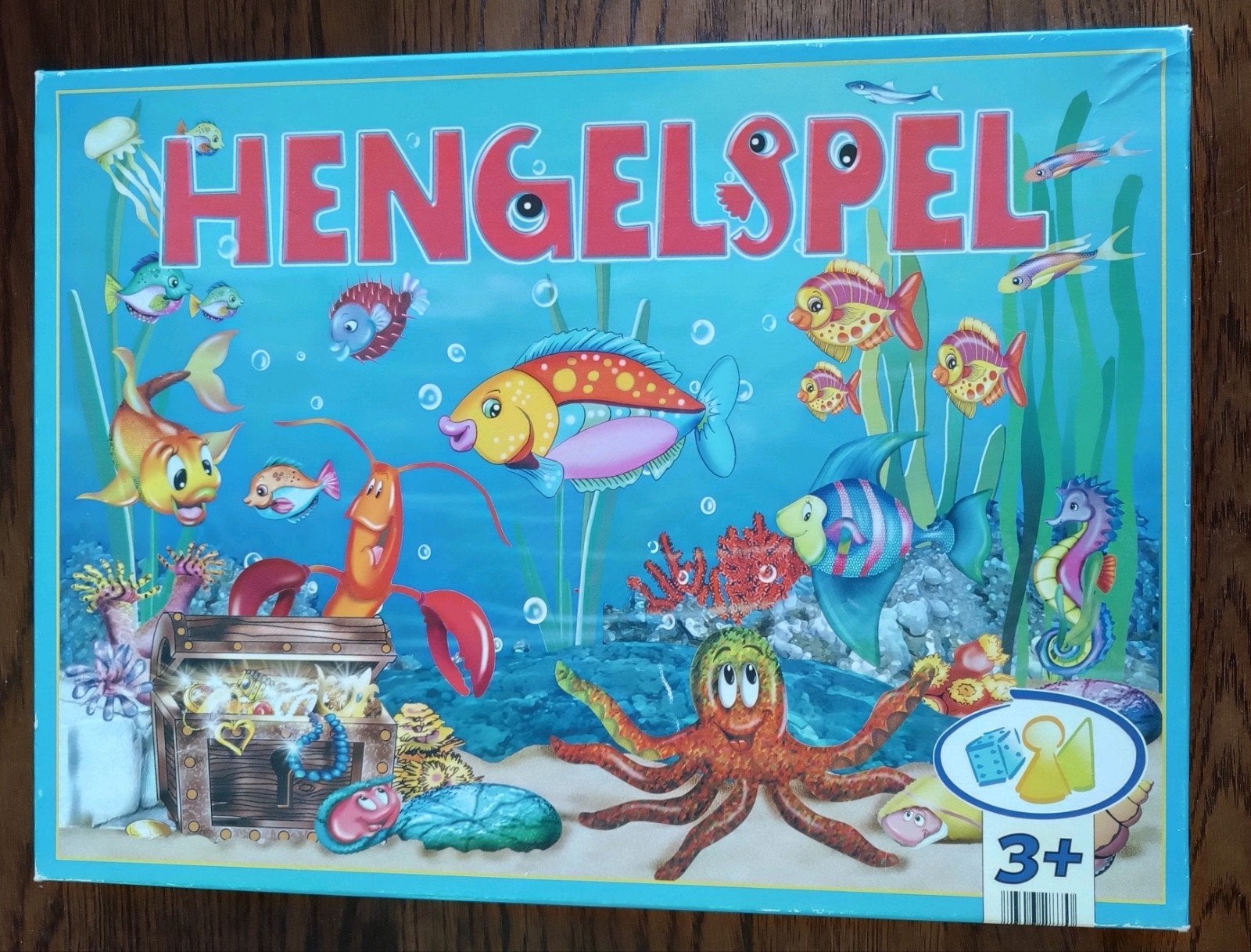 Hengelspel compleet met vissen en twee hengels, Ophalen of Verzenden, Gebruikt, Jongen of Meisje