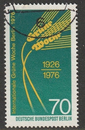 Berlijn 1976 516 Grüne Woche, Gest, Ophalen of Verzenden, Overige periodes, Gestempeld