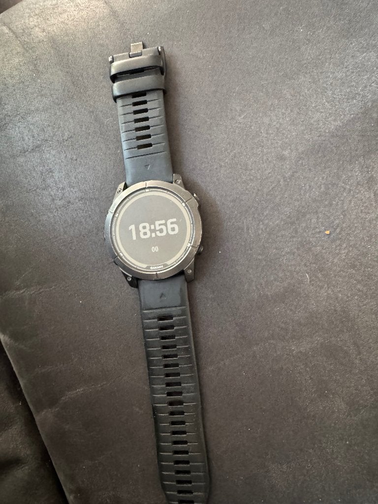 Garmin fenix 7x pro 51 mm sapphire solar, Verzenden, Zwart, Garmin, Zo goed als nieuw