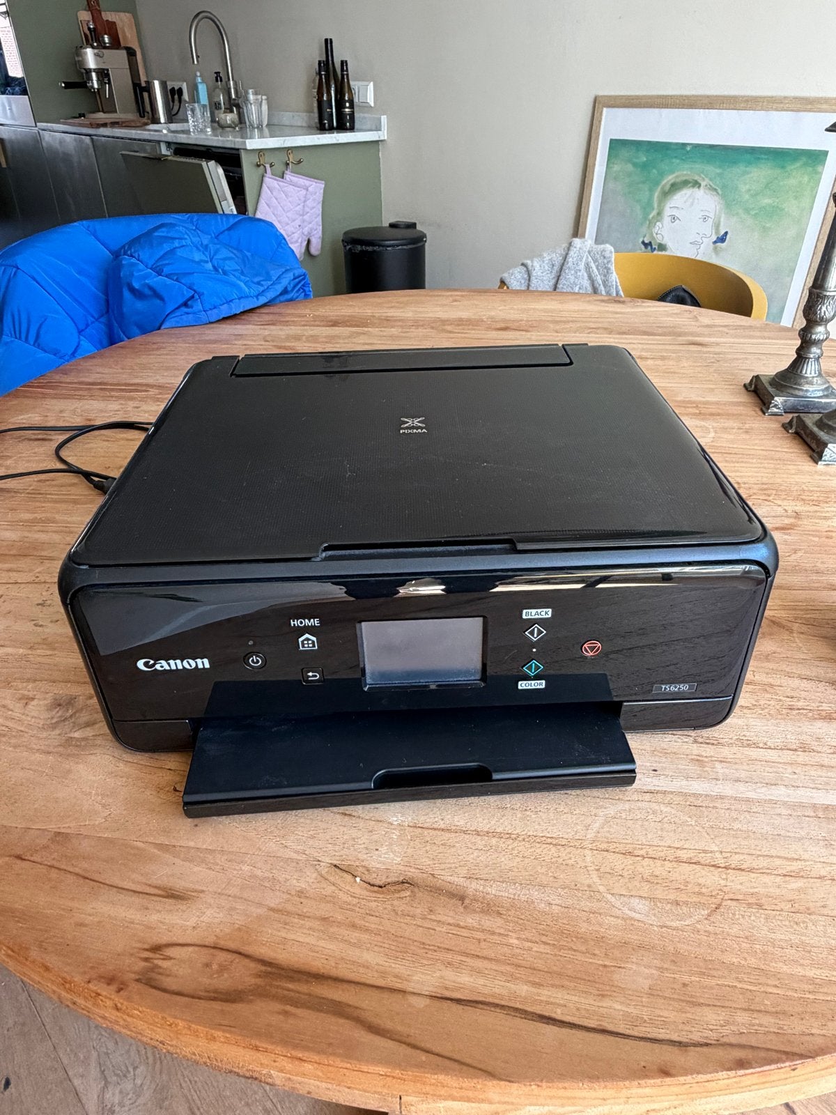 Canon TS6250 All-in-One Inkjetprinter - Zo goed als nieuw, Computers en Software, Ophalen, Inkjetprinter, All-in-one, Kleur printen