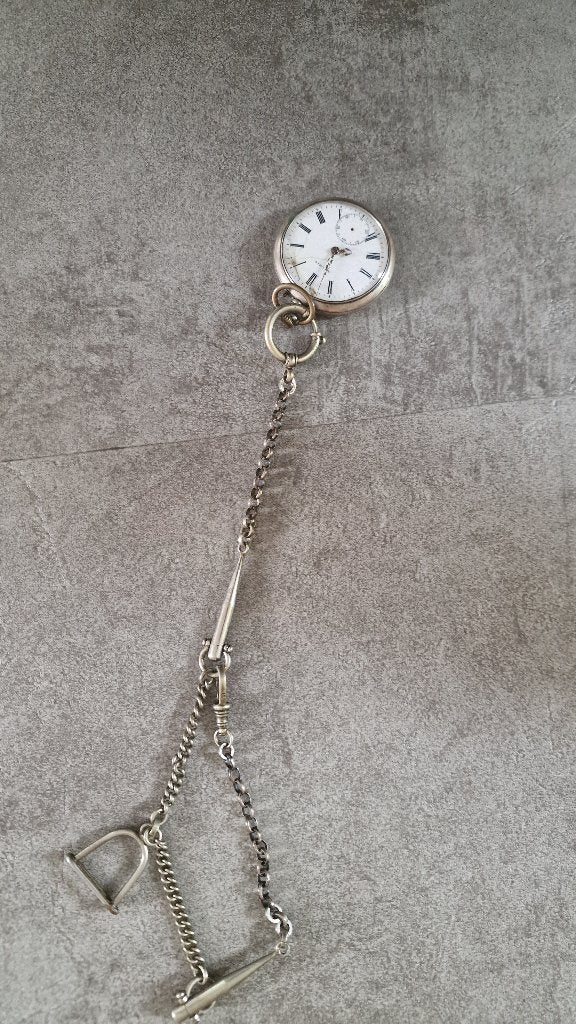 Antiek zakhorloge, Overige merken, Zakhorloge, Verzenden, Met ketting