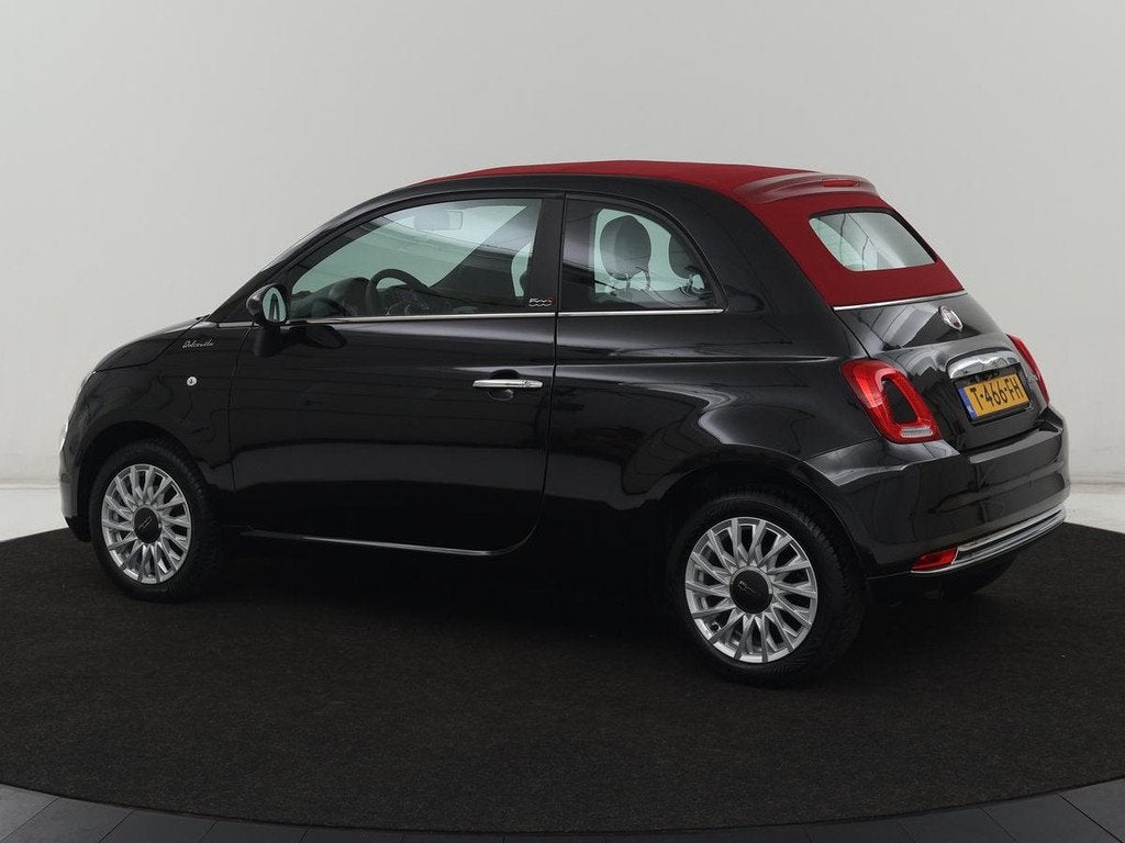 Fiat 500C 1.0 Hybrid Dolcevita | Origineel NL | Carplay | Na, Stof, Euro 6, Cabriolet, 4 stoelen