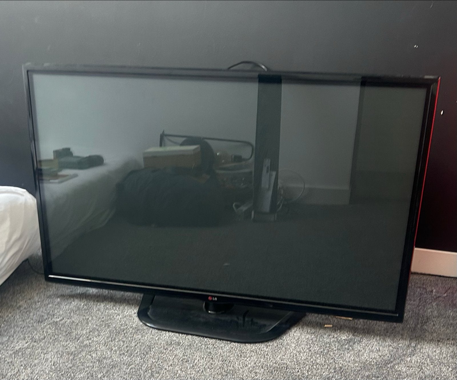 Oude LG TV zonder powerkabel - Gratis af te halen, Audio, Tv en Foto, Televisies, Ophalen, Gebruikt, 100 cm of meer, LG