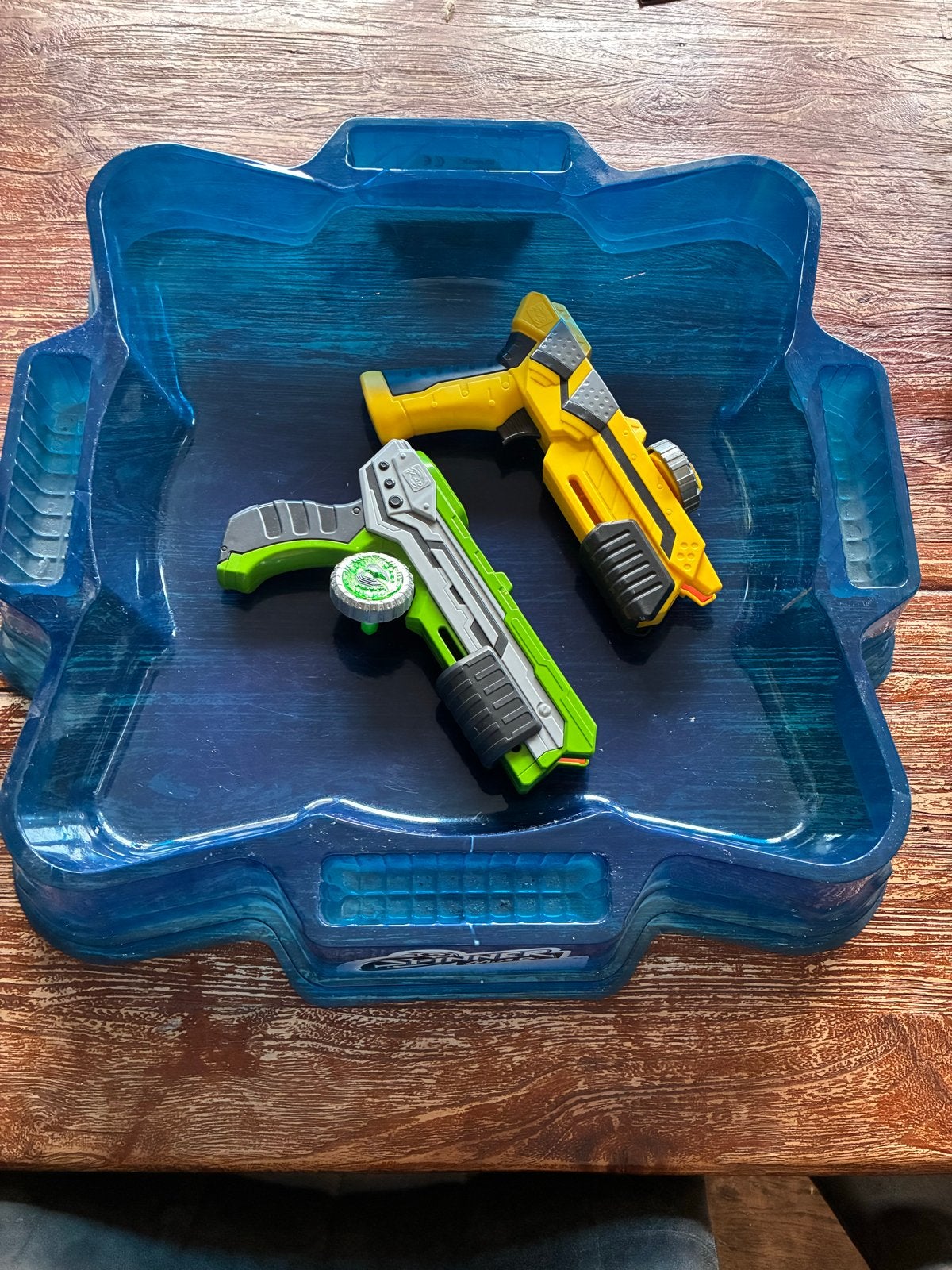 Spinner M.A.D. Blaster Set met Arena, Ophalen of Verzenden, Zo goed als nieuw, Jongen of Meisje