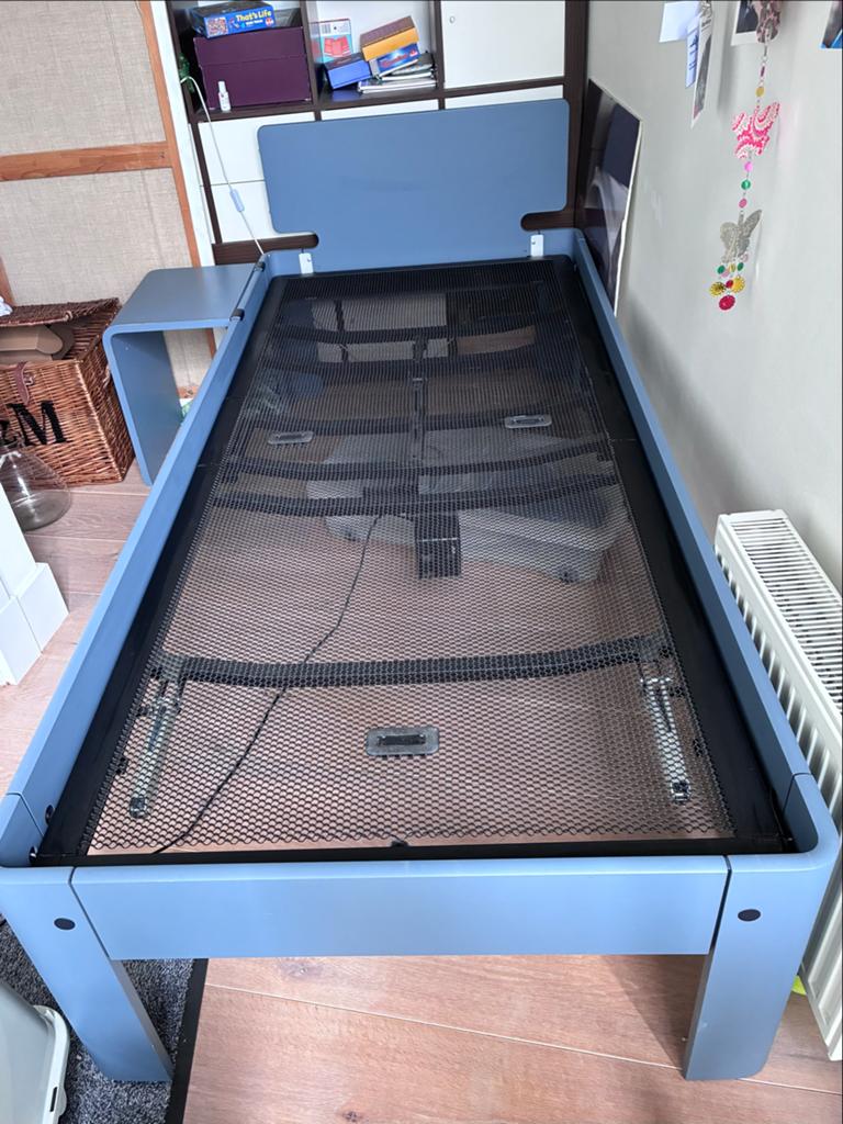Auping Auronde 2000 Ledikant/bed 90x210cm, Ophalen, Verstelbaar, 90 cm, Eenpersoons