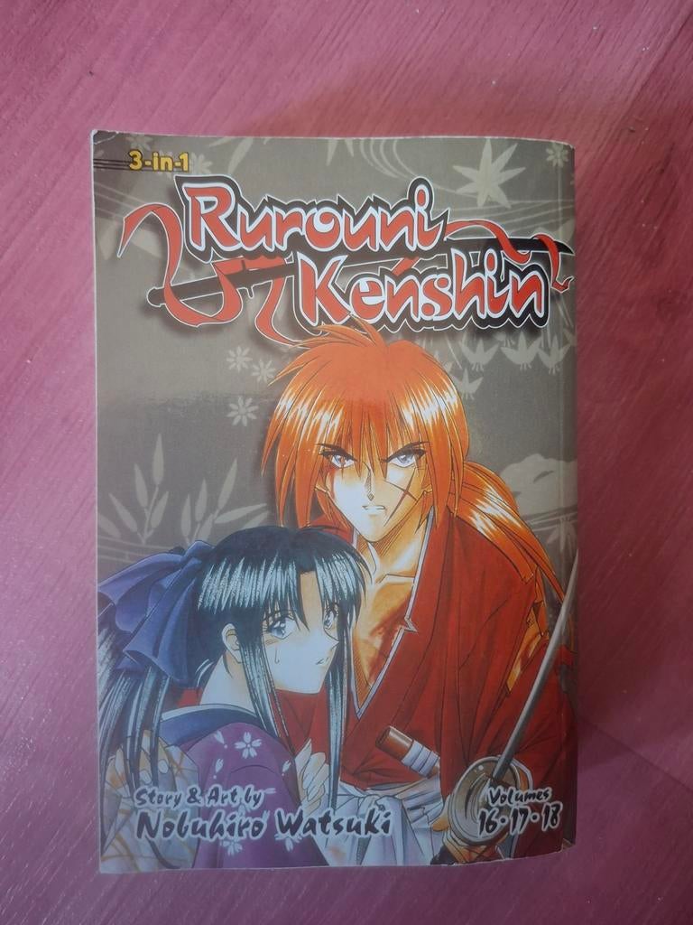 Rurouni Kenshin 3-in-1 Manga Bundel - Deel 16, 17, 18, Meerdere comics, Ophalen of Verzenden, Zo goed als nieuw, Japan (Manga)