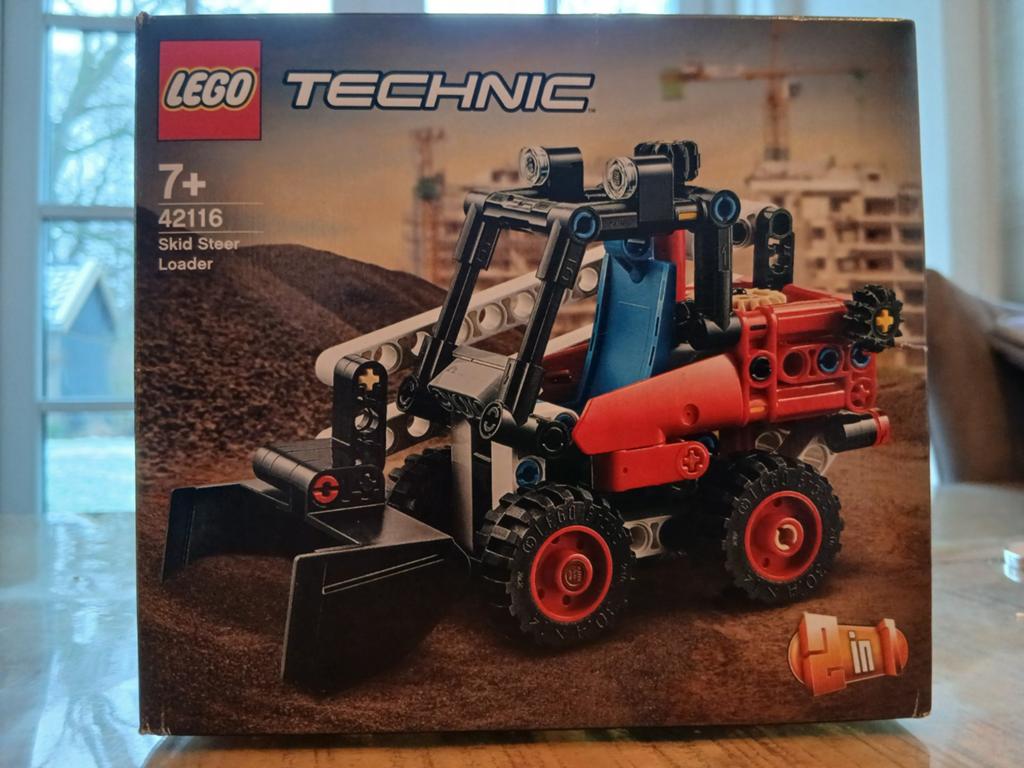 Lego Technic Skid steer loader 42116, Gebruikt, Compleet, Lego, Ophalen of Verzenden