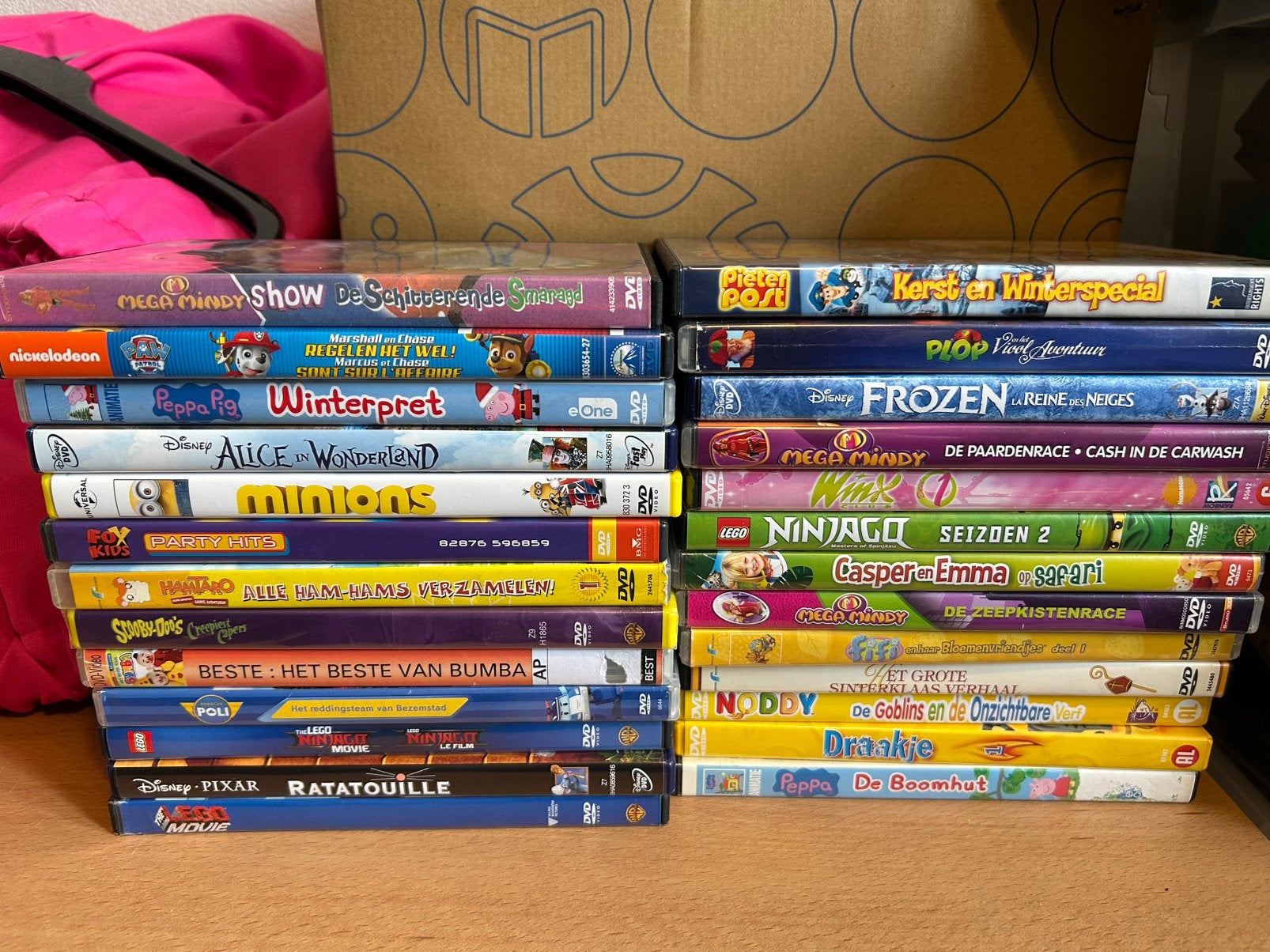 26 kinder dvd’s origineel