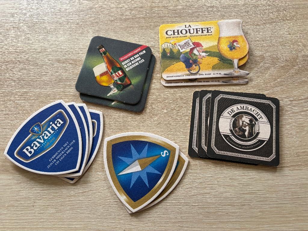Diverse bierviltjes, Ophalen, Nieuw, Viltje(s), Overige merken