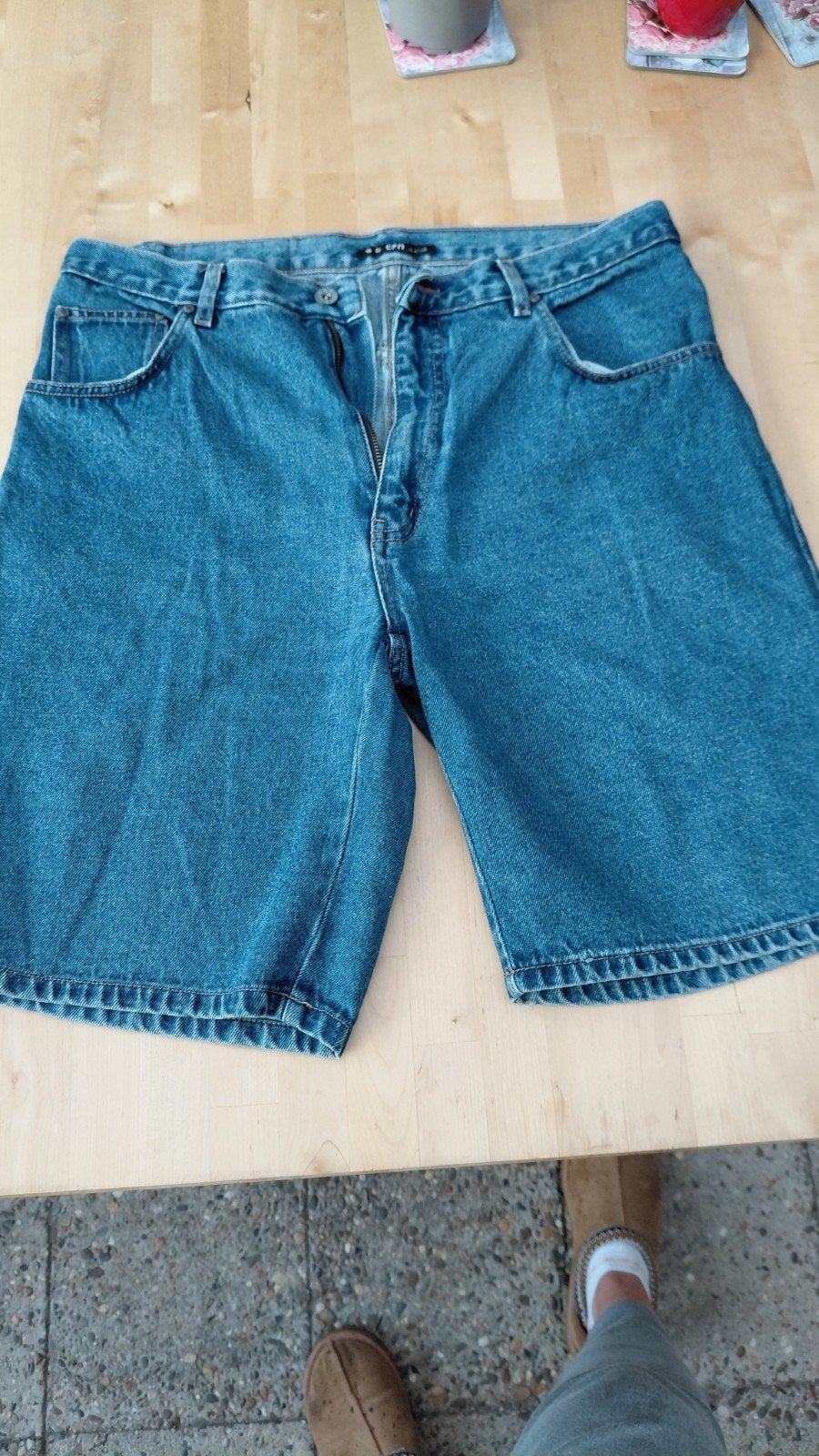 CFN Jeans Denim Shorts - Maat W34, Ophalen of Verzenden, Gedragen, Blauw