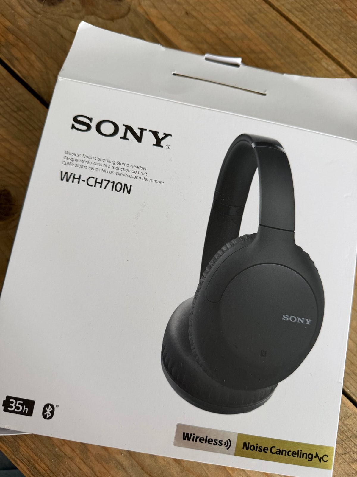 NIEUW SonyWH-CH710N DraadlozeNoiseCancelling Koptelefoon MTV, Ophalen, Bluetooth, Nieuw, Zwart