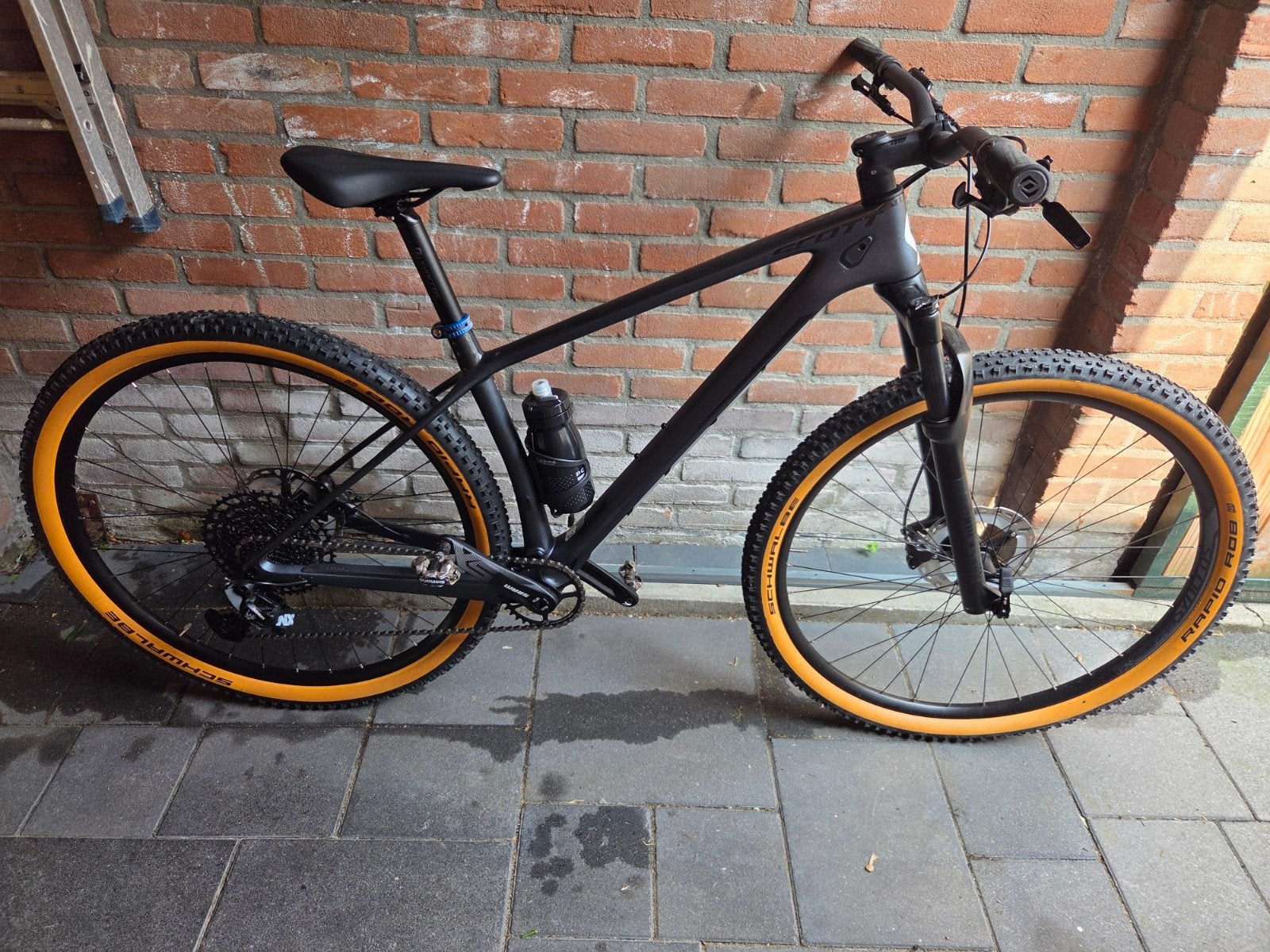 Scott Scale 940 carbon maat M, Hardtail, 49 tot 53 cm, Zo goed als nieuw, Schijfrem