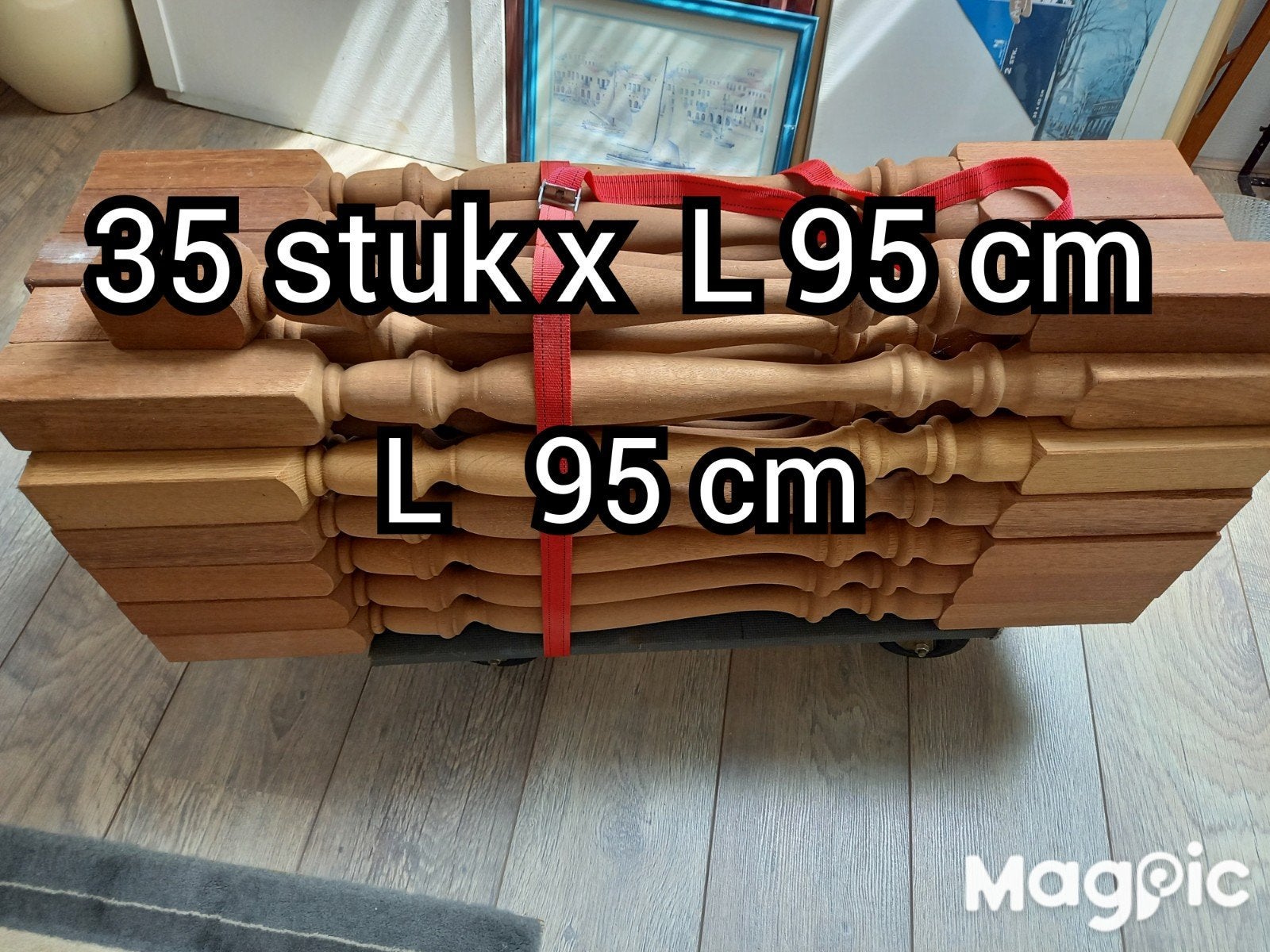 Meranti balusters voor trap, Ophalen, Eiken, Overige typen, Nieuw