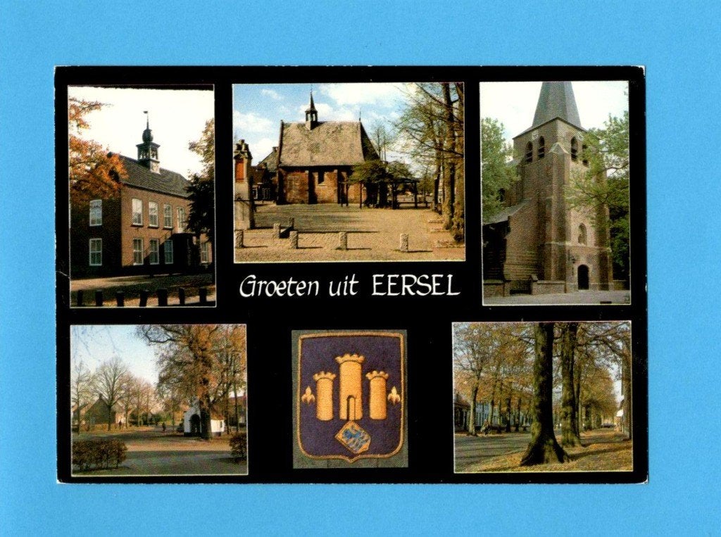 Eersel 5 luik, Verzenden, 1980 tot heden, Gelopen, Noord-Brabant