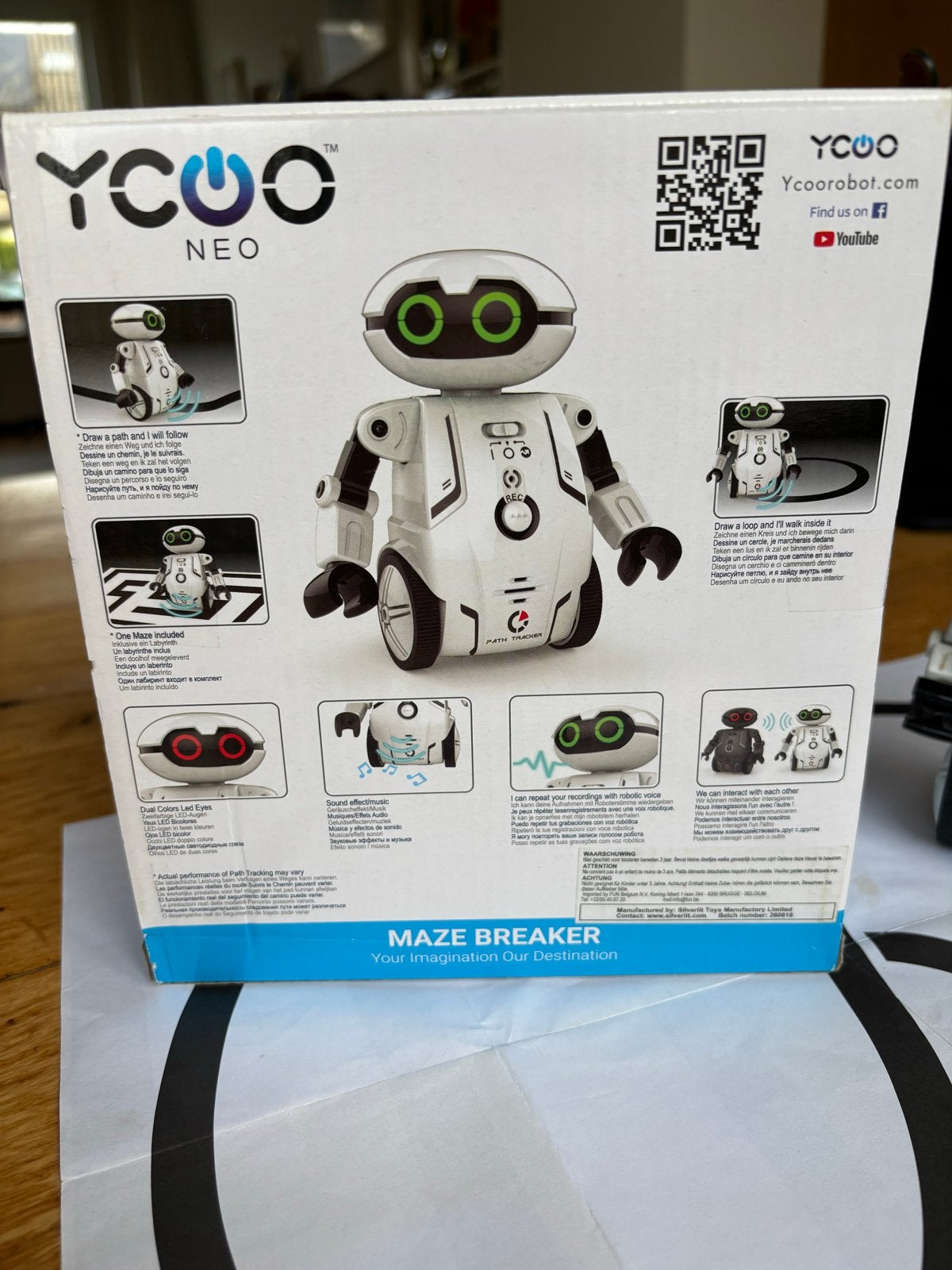 Silverlit Maze Breaker Robot - Interactief Speelgoed, Ophalen of Verzenden, Zo goed als nieuw, Jongen of Meisje