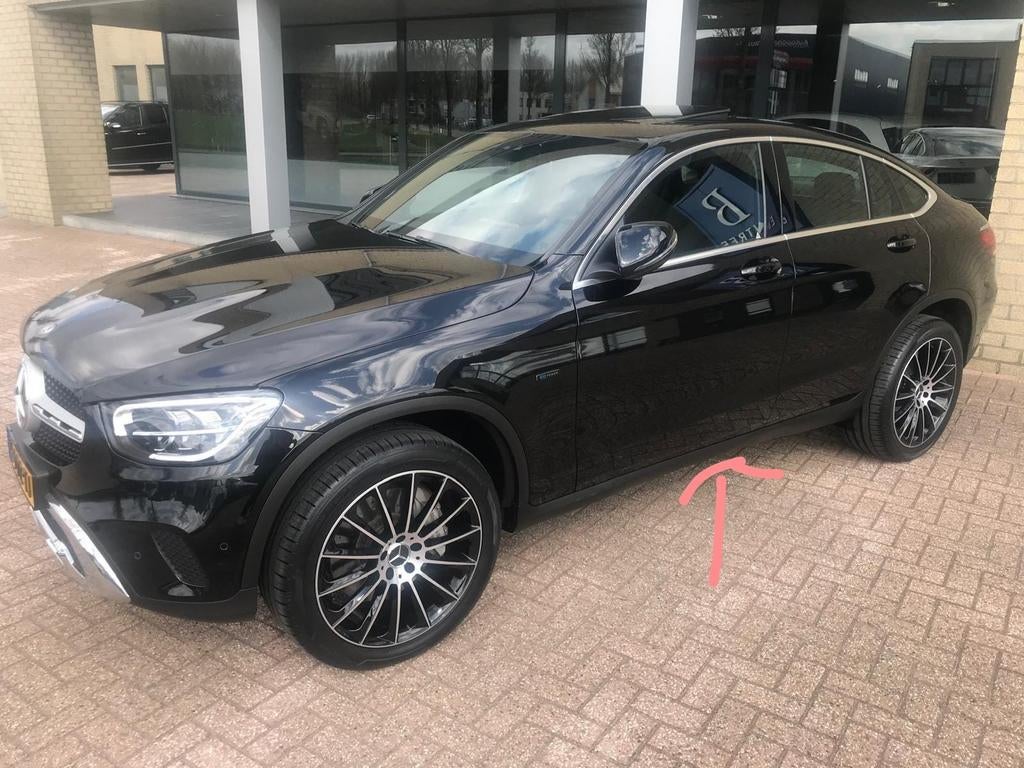 Mercedes-Benz GLC Coupe X253 dorpelverbreders set, Ophalen, Gebruikt