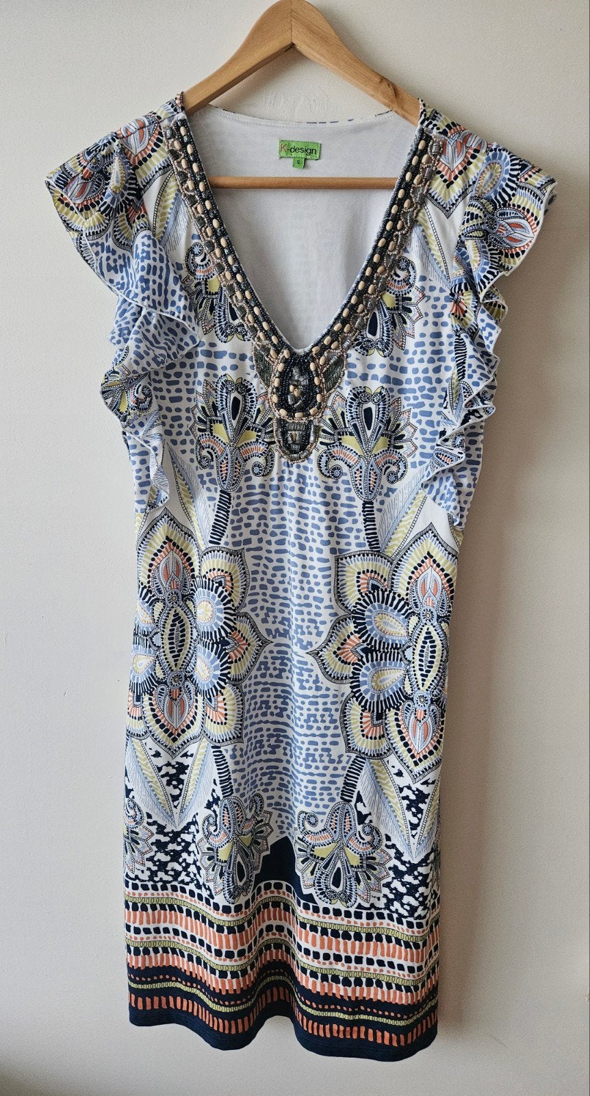 K design jurk, Kleding | Dames, Maat 38/40 (M), Ophalen of Verzenden, Zo goed als nieuw, Knielengte