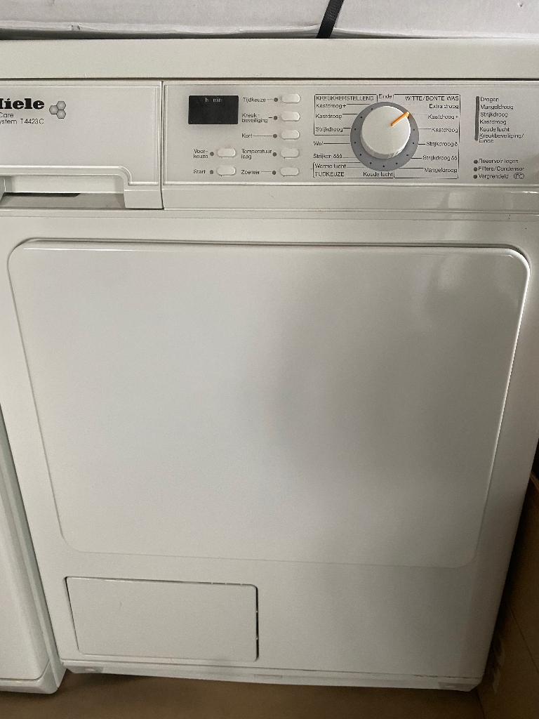 Miele droger, Witgoed en Apparatuur, Wasdrogers, Zo goed als nieuw, Condens, 6 tot 8 kg, 85 tot 90 cm, Ophalen