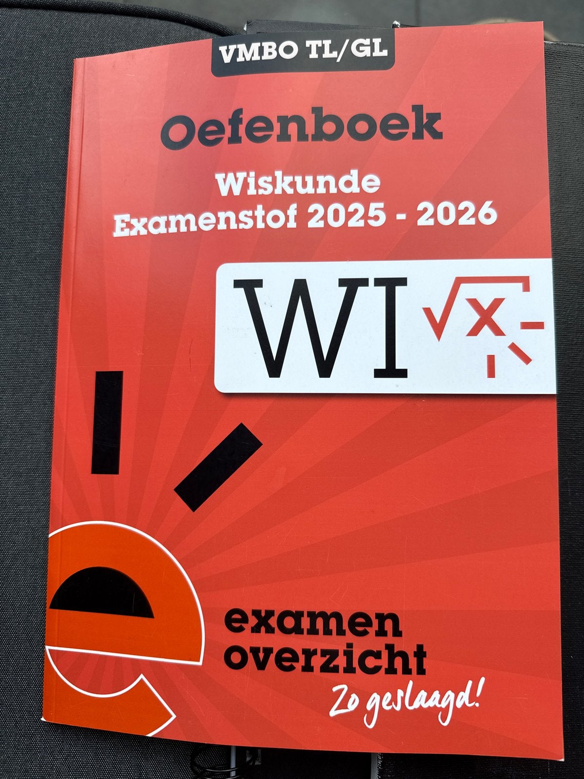 Oefenboek Wiskunde Examenstof VMBO TL/GL 2025-2026, Boeken, Schoolboeken, Ophalen of Verzenden, Nieuw, VMBO, Wiskunde A