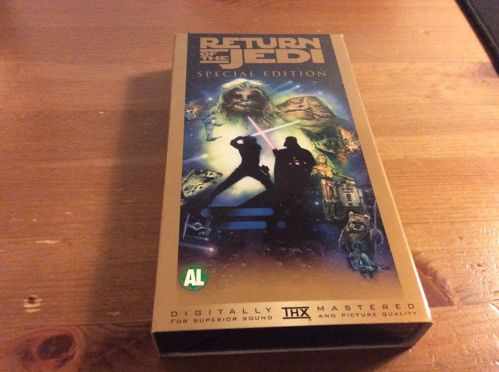 Star Wars, Return of the Jedi special edition VHS, Ophalen of Verzenden, Overige typen