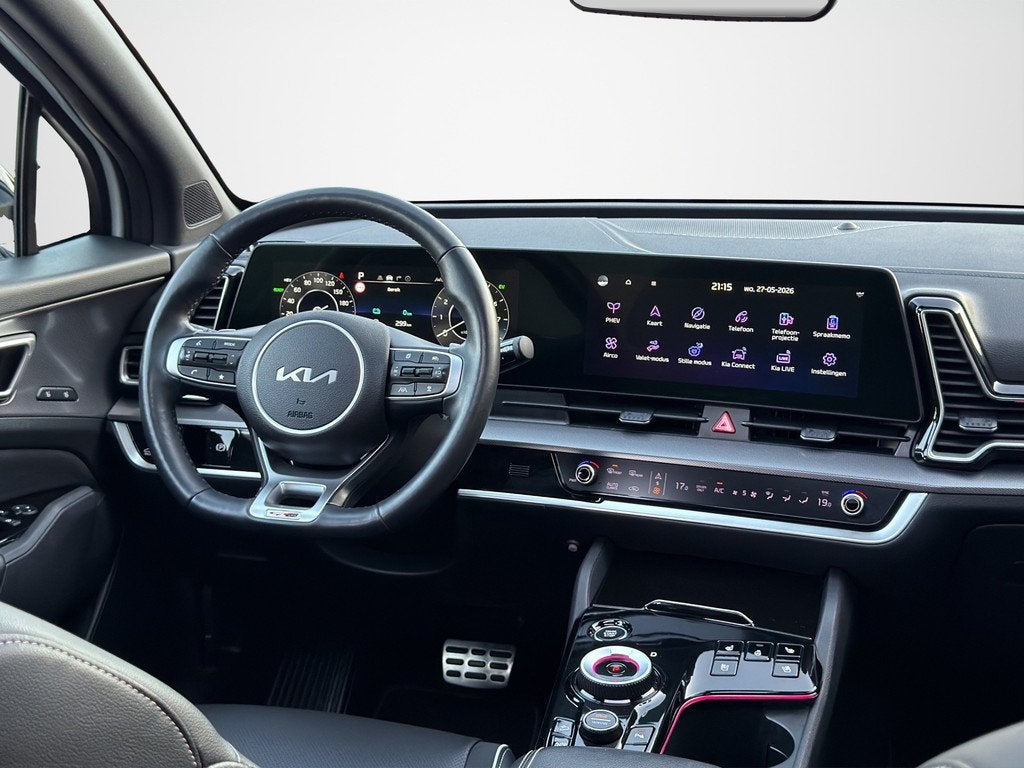 Kia Sportage 1.6 Plug-in Hybrid AWD GT-Line FABRIEKSGARANTIE, Auto's, Kia, Automaat, 1350 kg, Gebruikt, Euro 6