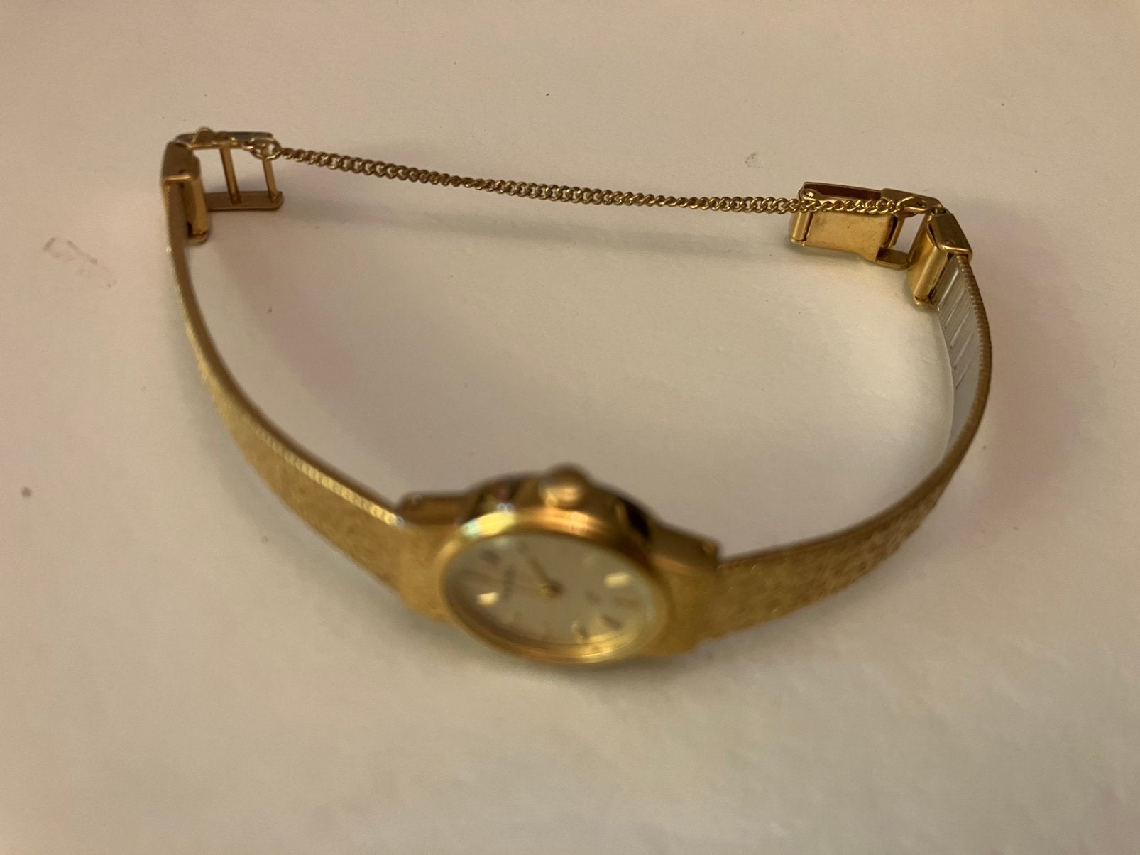 Verguld Prisma horloge, Overige merken, Polshorloge, Ophalen of Verzenden, Zo goed als nieuw