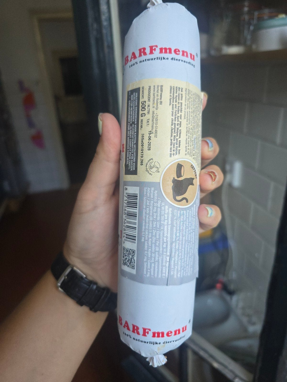 Barfmenu cattery kattenvoer 7x 500 gr diepvries, Dieren en Toebehoren, Ophalen