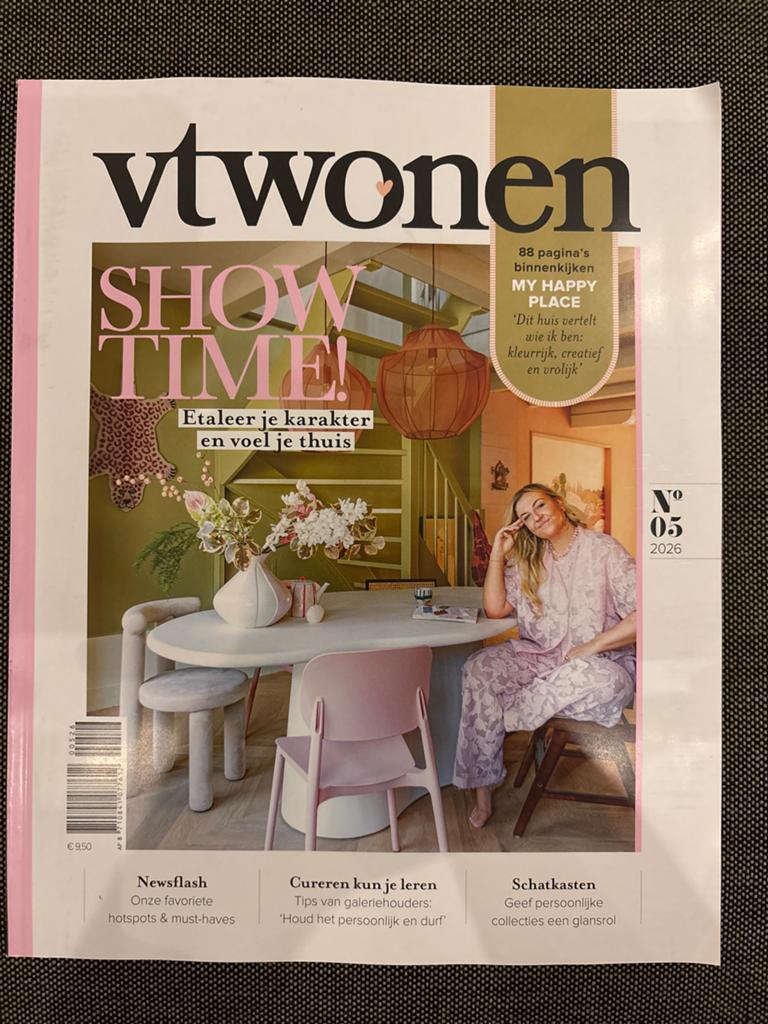 vtwonen Magazine - Editie 05 2026 - Show Time!, Boeken, Tijdschriften en Kranten, Verzenden, Nieuw, Overige typen