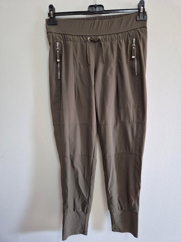 Br36 - Legergroene Raffaello Rossi broek maat 34 (1), Ophalen of Verzenden, Zo goed als nieuw, Maat 34 (XS) of kleiner, Lang