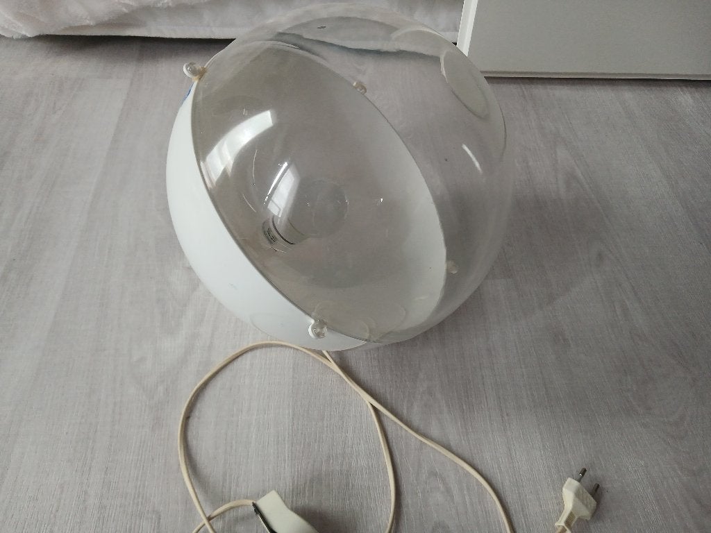 Koziol vloerlamp bolvormig, Ophalen, Gebruikt