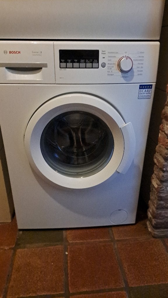 Wasmachine, Ophalen, 1200 tot 1600 toeren, Gebruikt, 8 tot 10 kg