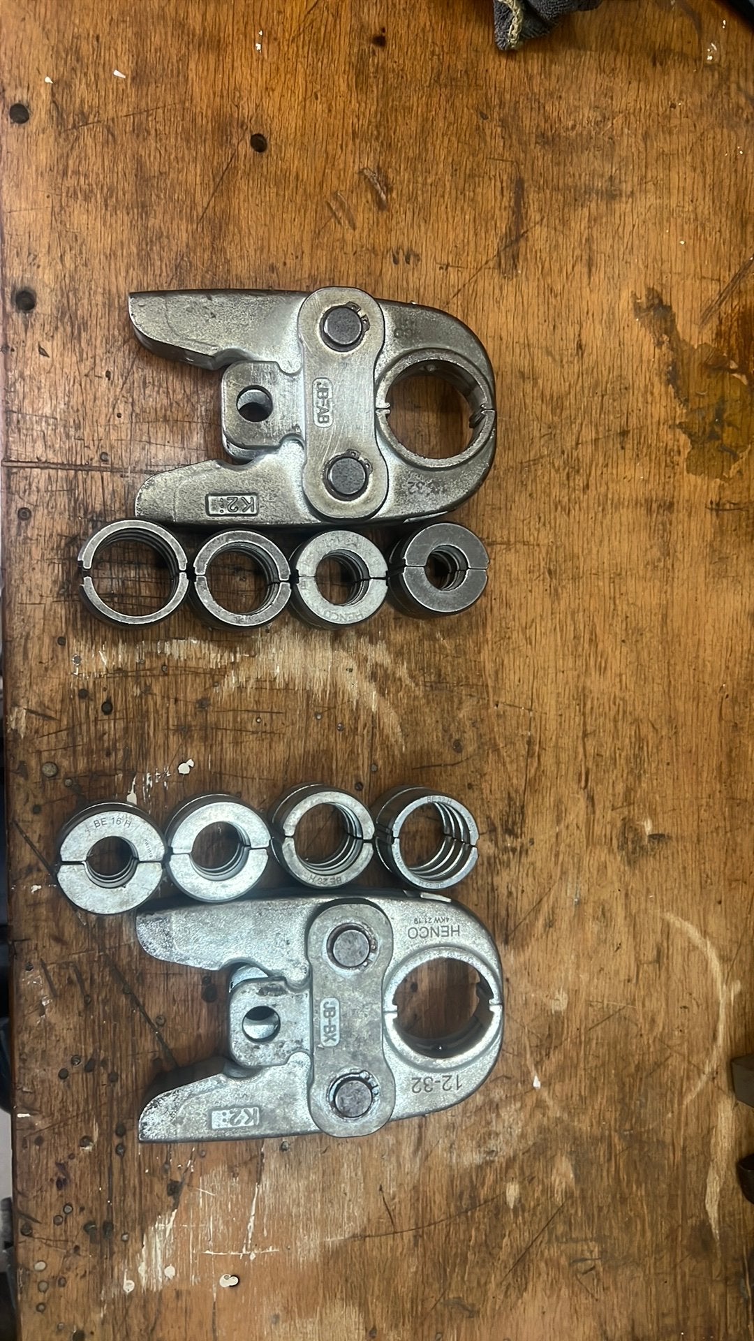 Persbekken set henco 16-32, Ophalen of Verzenden