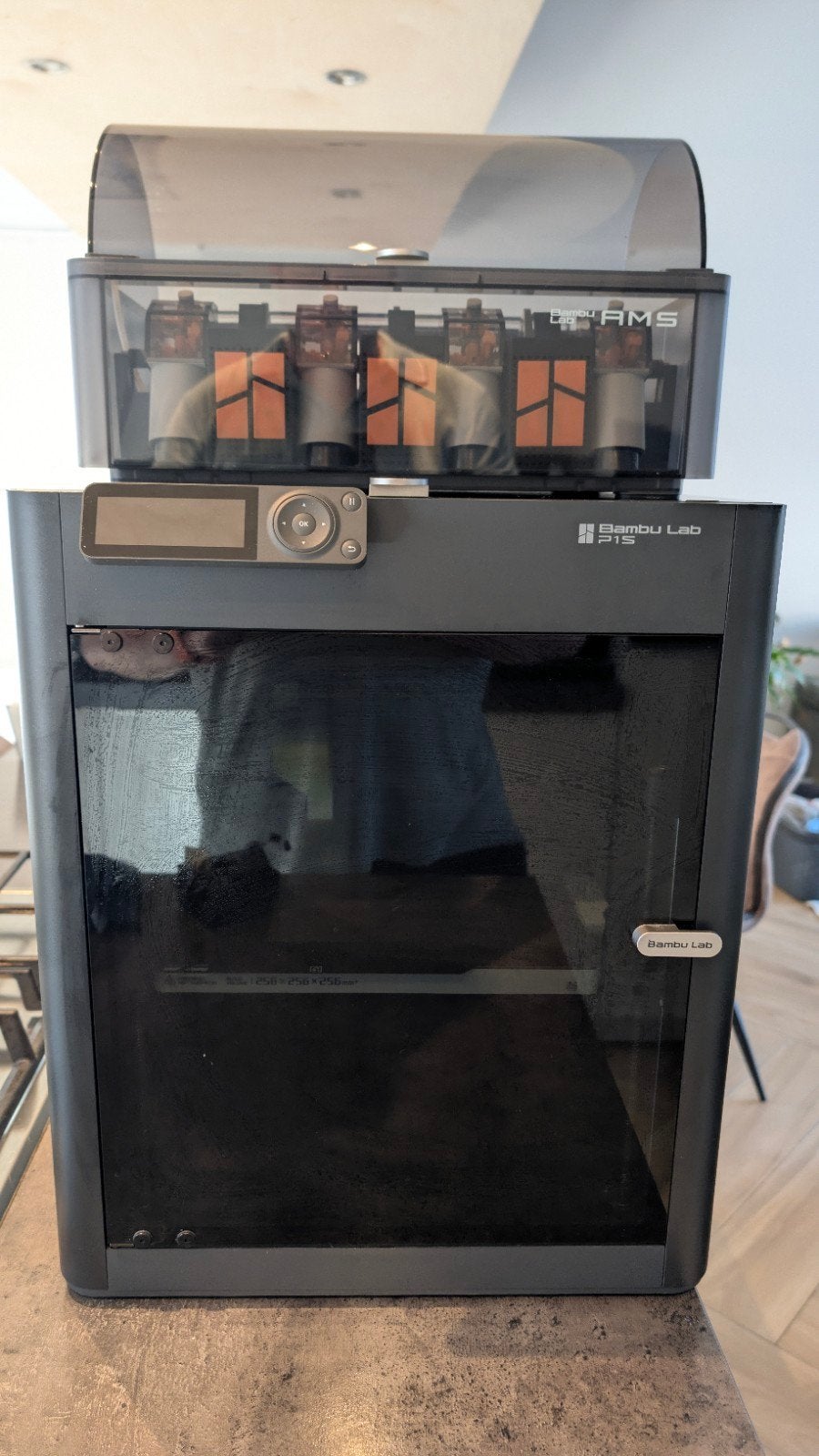 Bambu Lab P1S 3D-printer met AMS - Zo goed als nieuw, Computers en Software, 3D Printers, Ophalen, Ingebouwde Wi-Fi, Zo goed als nieuw