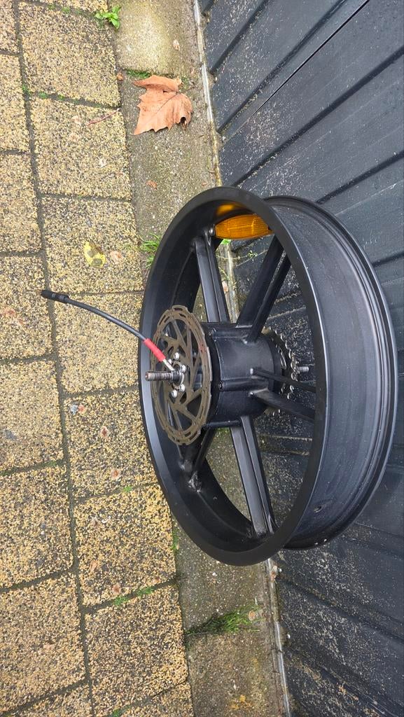 Refurbished OUXI fatbike wiel set 20 inch zwarte kabel, Fietsen en Brommers, Fietsonderdelen, Ouxi, Overige typen, Ophalen of Verzenden