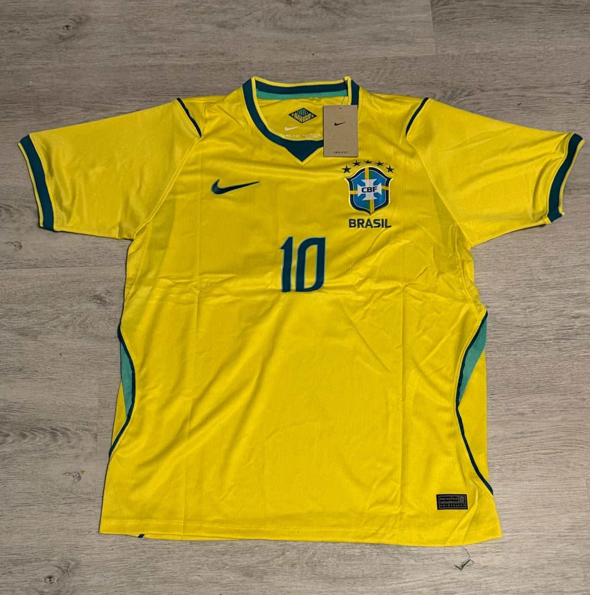 Nike Neymar Jr Brazilië Thuisshirt Maat L, Maat L, Ophalen of Verzenden, Nieuw, Shirt