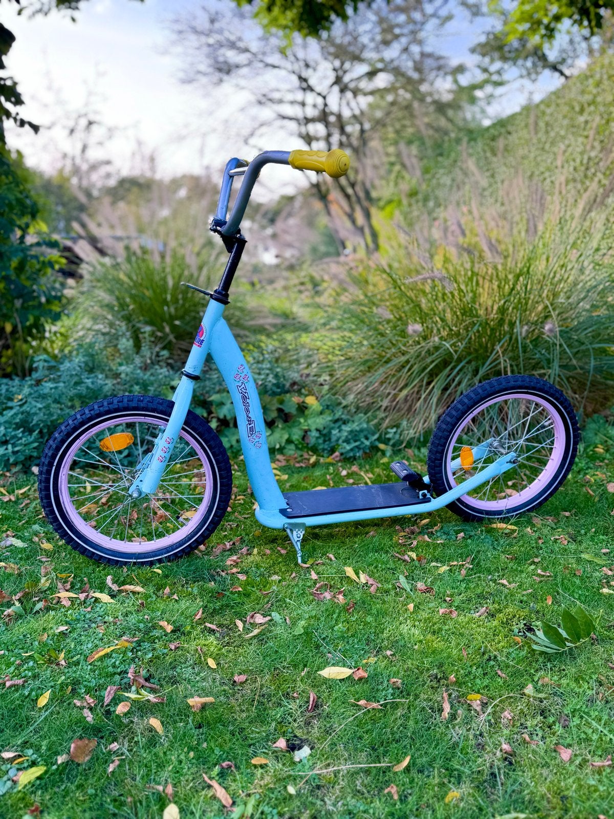 Mooie 16 inch step met grote wielen voor kind, Fietsen en Brommers, Ophalen, Gebruikt, Gewone step
