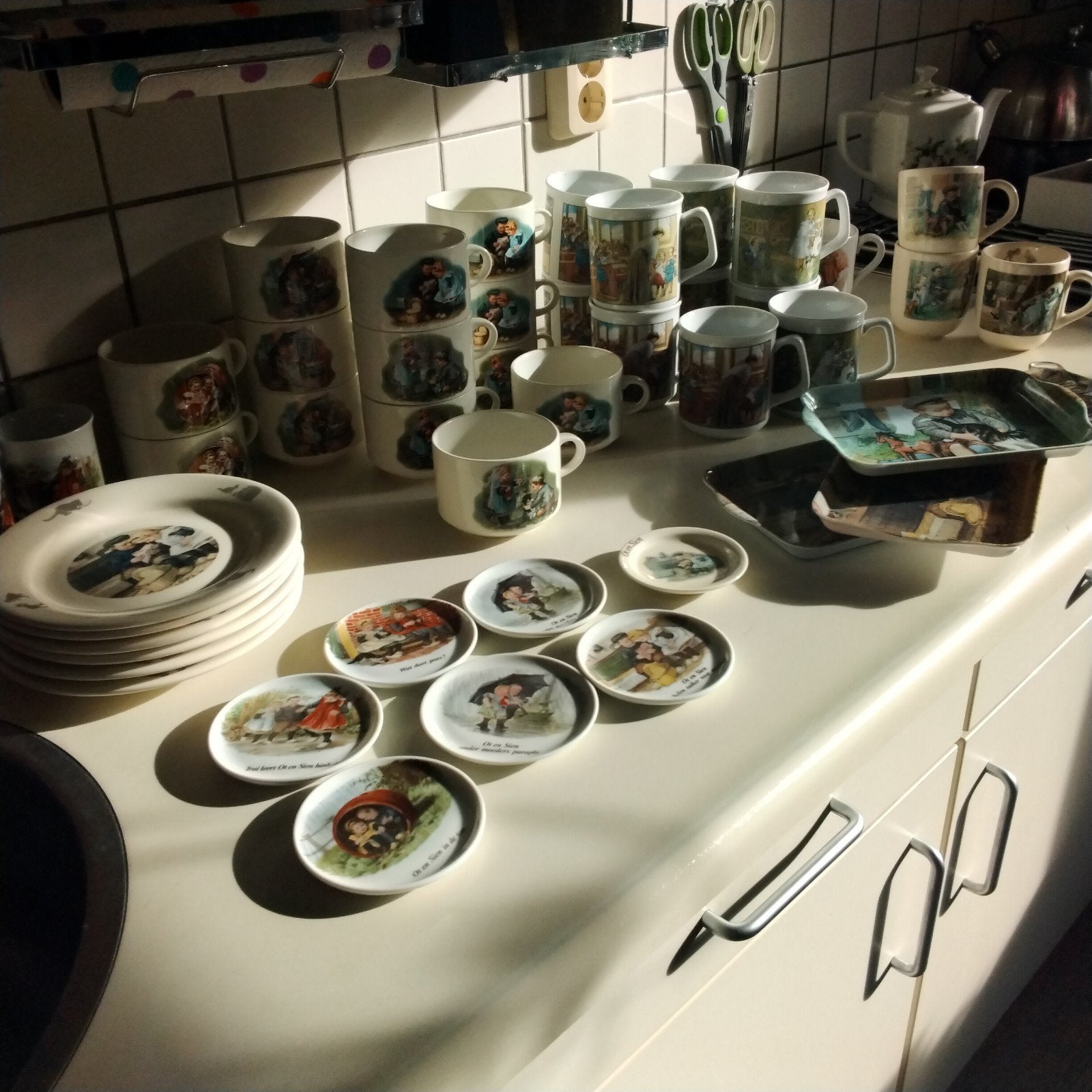 ot en sien servies  veel items los verkrijgbaar, Huis en Inrichting, Ophalen of Verzenden, Overige stijlen