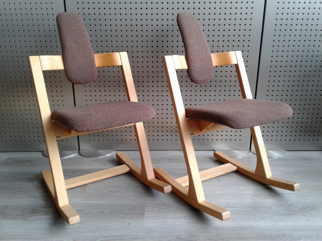 1x Variér (Stokke) Pendulum (Bruin), Als Nieuw!, Huis en Inrichting, Bruin, Ophalen of Verzenden, Zo goed als nieuw, Variér