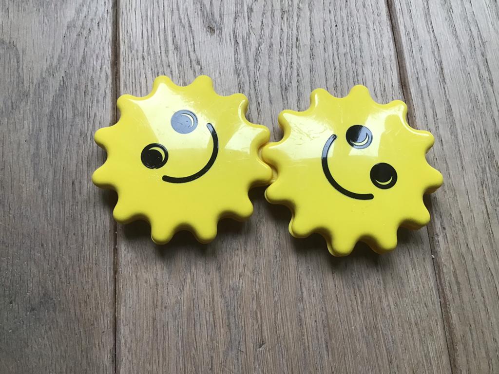 Ambi Toys vintage zonnerammelaar., Kinderen en Baby's, Speelgoed | Babyspeelgoed, Ophalen of Verzenden, Overige typen