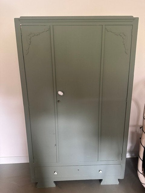 Leuke antiek-look kabinet kast, Ophalen, Gebruikt, Antieke look.