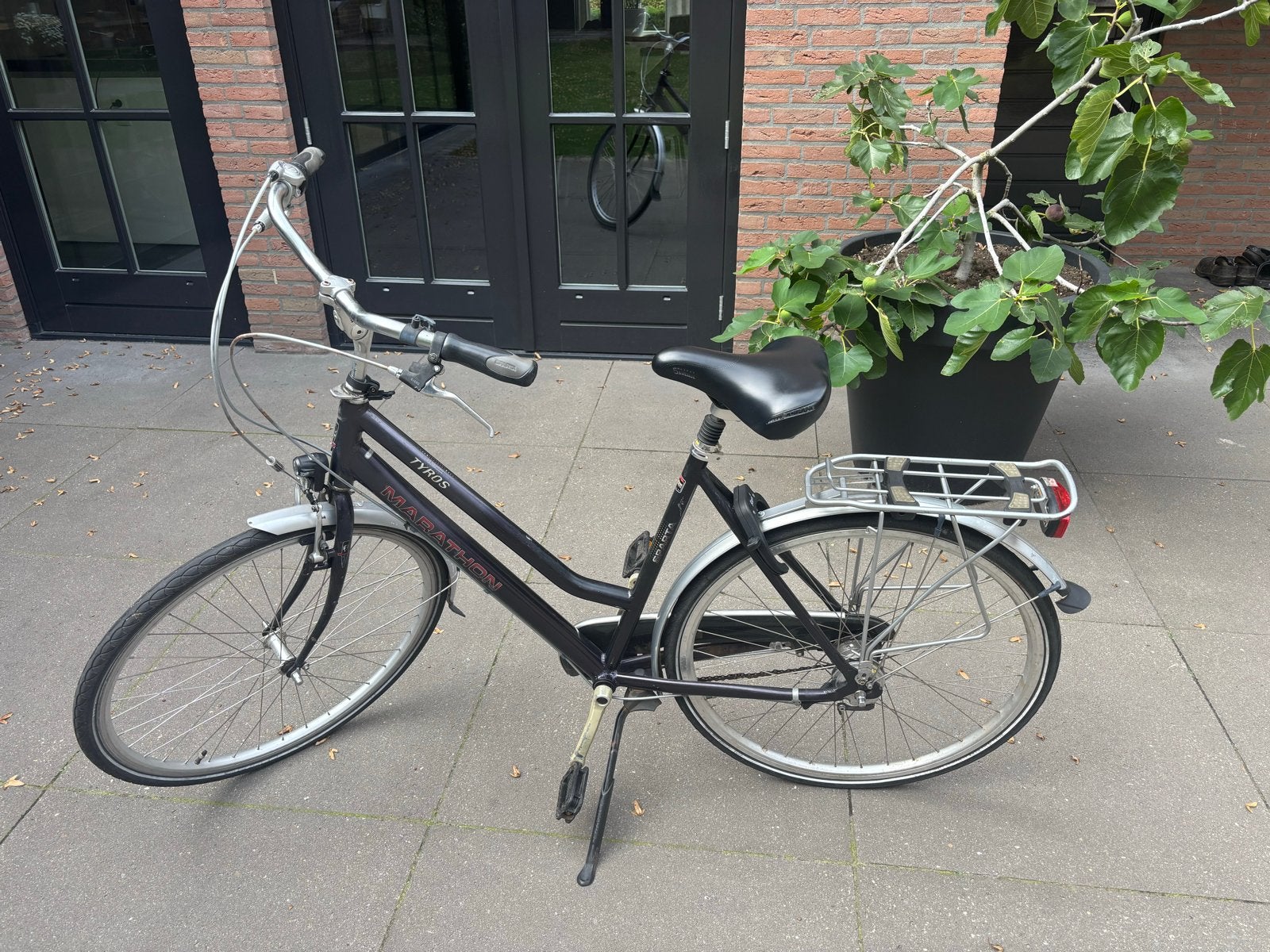 Damesfiets Sparta Marathon Tyros, Ophalen, Sparta, Velgrem, Versnellingen
