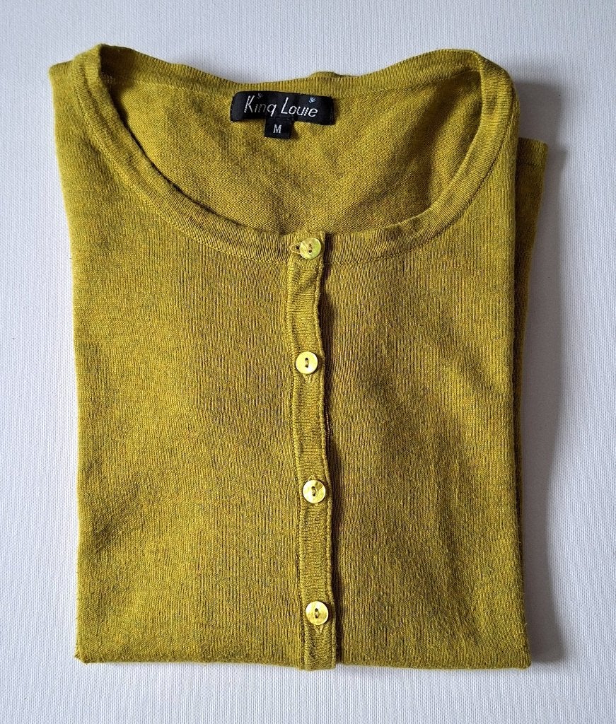 Geel-groen vestje King Louie, maat M, Kleding | Dames, King Louie, Ophalen of Verzenden, Gedragen, Geel