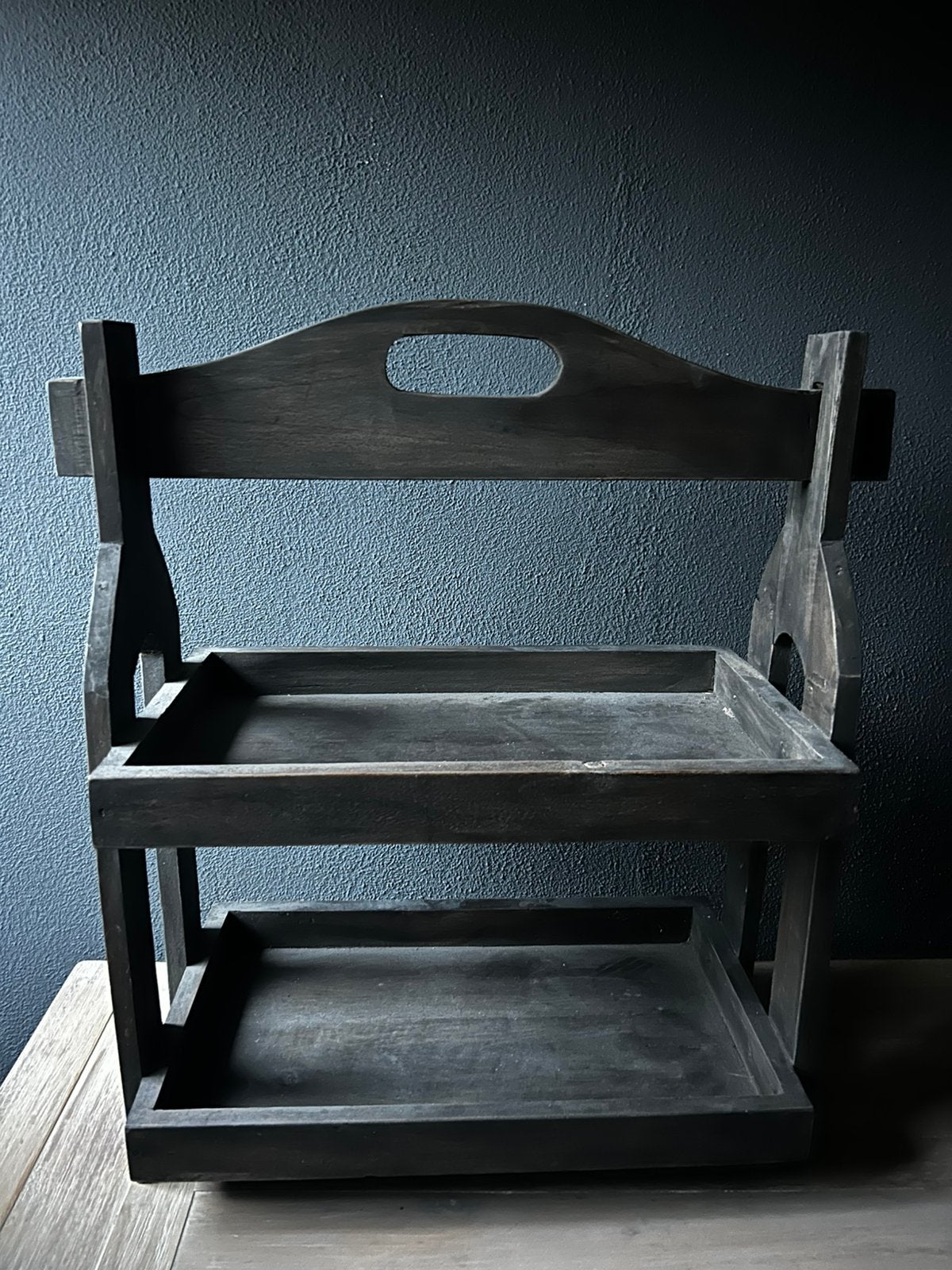 Grote houten etagère, Huis en Inrichting, Ophalen, Nieuw